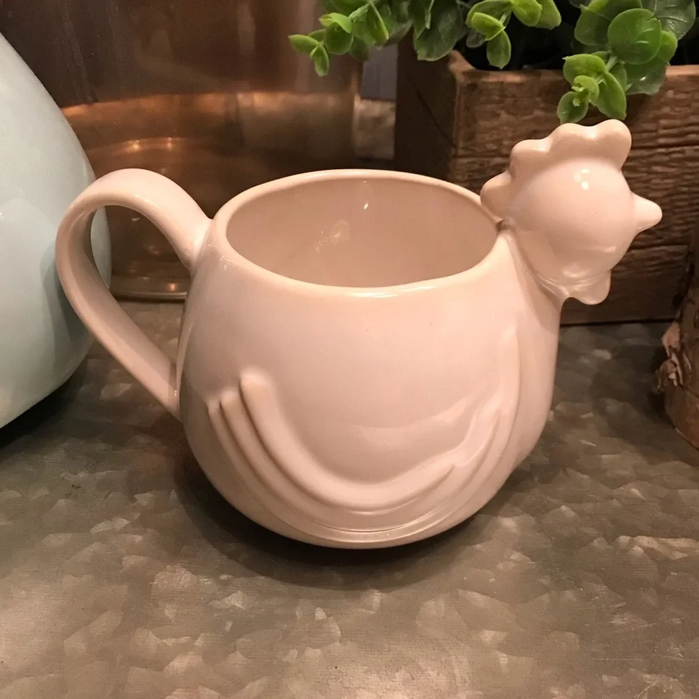West Elm Chicken Mug